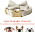 Adjustable Velvet Dog Collar with Bow Tie, Stylish Detachable Bow for Small Medium Large Dogs and Cats, Neck 13.0-20.5