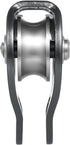 LIXADA Zip Line Pulley 30KN, Tandem Speed Double Pulley for 1/4 5/16 3/8 1/2 Cable, Holds Up to 6700lbs for Backyard