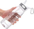 Sports Water Bottle with Straw & Handle, BPA-Free, 27oz Leakproof Bottle with Motivational Marker for Outdoor Activity