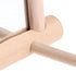 Bird Mirror Wooden Hanging Swing - Interactive Play Toys for Small Parrots, Budgies, Cockatiels (ONE)