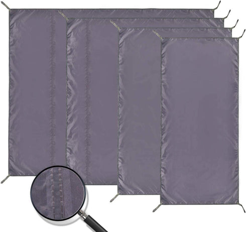 REDCAMP Waterproof Camping Tent Tarp, 55"x83", Multifunctional Tent Footprint for Camping and Hiking
