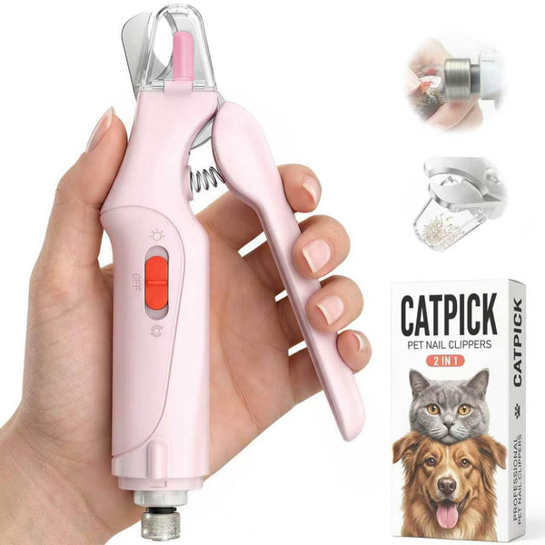 CATPICK 2-in-1 Cat Nail Clippers & Dog Nail Clippers Trimmers for Large Medium