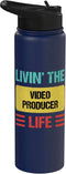 Video Producer Shirts & Gifts Video Producer Stainless Steel Insulated Water Bottle