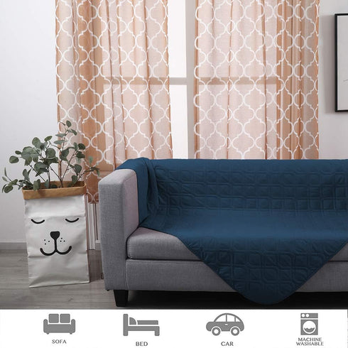 Waterproof Dog Bed Cover, Pet Mat, Anti-Slip Furniture Protector, Pet Blanket for Couch Sofa Bed