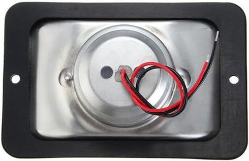 Pactrade Marine 5 Inches LED Transom Interior Stern Light, Rectangular SS 304 Flush Mount for Fishing Boat
