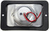Pactrade Marine 5 Inches LED Transom Interior Stern Light, Rectangular SS 304 Flush Mount for Fishing Boat