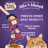 Wishbone Mix & Munch Raw Freeze-Dried Grain-Free Beef and Ocean Fish for Cats
