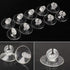 50Pcs Aquarium Fish Tank Suction Cups, Plastic Clips for Air Line Pump Tubing