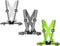 Running Reflective Vest Gear 3 Pack - Adjustable High Visibility Safety Belt Straps for Night Walking