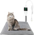 Pet Heating Pad for Dogs and Cats, Temperature Adjustable Heated Bed with Timer and Overheating Protection