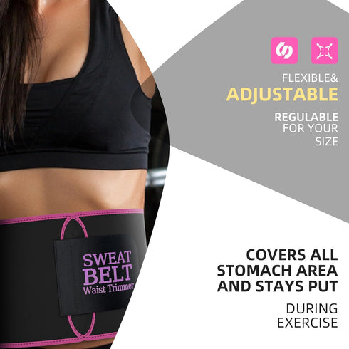 Trimmer Slimming ZPP Waist Trainer for Women and Men, Neoprene Sweat Band Waist Belt Stomach Wrap for Workout
