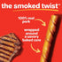40 Count Hartz Oinkies Smoked Twists with Naturally Smoked Pork Rawhide-Free Dog Treats, Highly Digestible Long Lasting