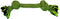Jolly Pets Knot-N-Chew 2 Knot, Green/Black, Large/X Large