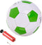 Soccer Ball Size 2, Small Pump with Needle, Indoor and Outdoor Training Practice, Gift for Toddlers, Kids, Boys, Girls