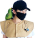QBLEEV Parrot Anti-Scratch Shoulder Protector, Multi-Functional Pet Shoulder Pad Diaper Shawl for Small Medium Birds