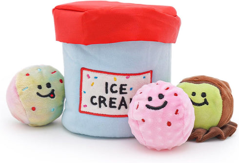 Ice Cream Puzzle Toy for Dogs, Hide and Seek Toy for Puppy