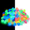 Oubest Fish Tank Decorations - 300Pc Glow in The Dark Aquarium Stones, 1.4cm for Fish Turtle Tank