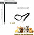 RyanDesign 2-in-1 2-Pack Car Seat Belt for Dogs, Headrest Dog Safety Harness & Leash - Adjustable Nylon Vehicle Pet