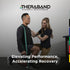 THERABAND High Resistance Bands - Set of 2 Elastic Super Bands for Flexibility & Workouts