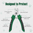 Trimmers Dog Nail Clippers with Nail File, Ergonomic Dog Nail to Avoid Over Cutting, Razor-Sharp Stainless Steel Blade