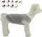 Lovelonglong 2019 Summer Pet Clothing, Dog Clothes Blank T-Shirts, Ribbed Tanks for Large Medium Small Dogs, Gray L