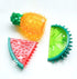 Chew Toys, Dog Squeaky Toys Cute Fruits - Dog Toys for Teeth Cleaning and Training for Puppy Small Medium Dogs