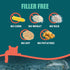 SUPER3+ Dry Cat Food (Salmon+Freeze Dried Raw Salmon+Salmon Fish Oil) | High-Protein | Grain-Free | 3 lbs