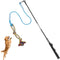 DIBBATU Flirt Pole for Dogs Interactive Dog Toys for Large Medium Small