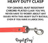 Regal Dog Products Waterproof Dog Collar and Leash Set, Small Orange, Vinyl Coated, Biothane, 5' Leash