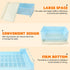 Chinchilla, BWOGUE Large Rabbit Litter Box Toilet,Potty Trainer Corner Bedding with Drawer Larger Pet Pan for Adult
