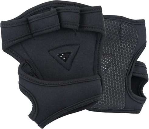 YS0911 2Pcs Silicone Anti-Slip Four Finger Workout Glove Weight Training Gloves Gym Gloves Weight Lifting Gloves