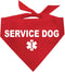 Service Dog Bandana (Red, OS 307) GB