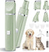 NICECHEF Dog Cat Hair Clippers Grooming Kit with Nail Grinder,4-in-1 Electric pet Clippers