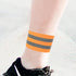 Sosoport 4pcs Reflective Wrist Strap, Elastic Webbing Ankle Strap for Night Run Clothing