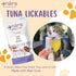 Pack 6 Caf Nara Tuna Flavored Lickable Treats for Cats