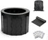 QIYUNI Portable Folding Camping Toilet for Adults,300lbs Load Capacity, Travel Potty for Camping,