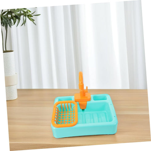 Interactive Parrot Bath Tub Toy - Automatic Shower Box for Birds