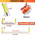 Retractable Ice Safety Pick for Ice Fishing, Skating, and Safety Spikes, Essential Ice Fishing Accessories Kit