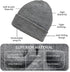 ZOORON Knit Beanies Hats for Men Women Winter Cuffed Beanies Hats Men's Women's