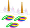 Joliyoou Unicorn Party Games, Inflatable Ring Toss Game Set with 2 Unicorns and 12 Toss Rings, 2 Pack
