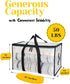 Pack: Pack Adventure & Organization Power Large Black Camp Chair Bag + Transparent & Store Bag
