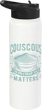 Couscous Lover Gift Couscous The Only Grain That Matters Couscous Stainless Steel Insulated Water Bottle