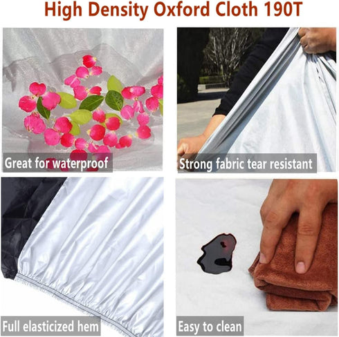 Outdoor Waterproof Bicycle Covers with Lock Hole for Mountain Road Electric Bikes, Bike Covers