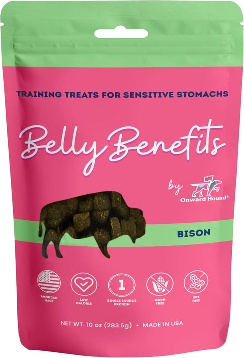 Training Treats for Dogs, Soft Bison, Low Calorie Dog Training Treats, 10 oz