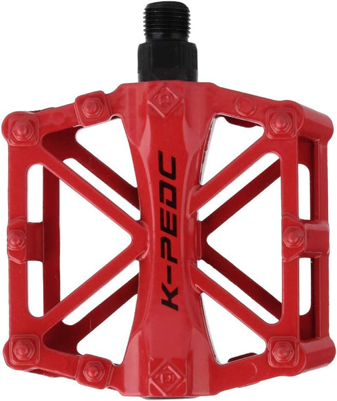 Lightweight Aluminium CNC Bike Platform Pedals for Road Cycling, MTB, BMX - 2pcs