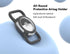 Waterproof Airtag Dog Collar Holder - Silicone & ABS Airtag Holder for Dog & Cat Collars, Lightweight Protective Case