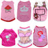 Girl Dog Clothes - Small Dogs Apparel, Princess Outfits, Medium Dog Sweatshirt for Puppies