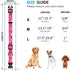 Rhea Rose Pink Dog Collar - Summer Daisy and Bees Print for Large Dogs