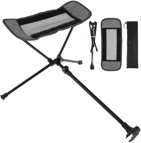 YWHWLX Outdoor Folding Chair Ottoman Portable Recliner Lazy Retractable Footstool Leg Rest Moon