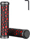 ROCKBROS Double Lock-on Bike Handlebar Grips - Non-Slip Bicycle Grips for MTB, BMX, Scooters